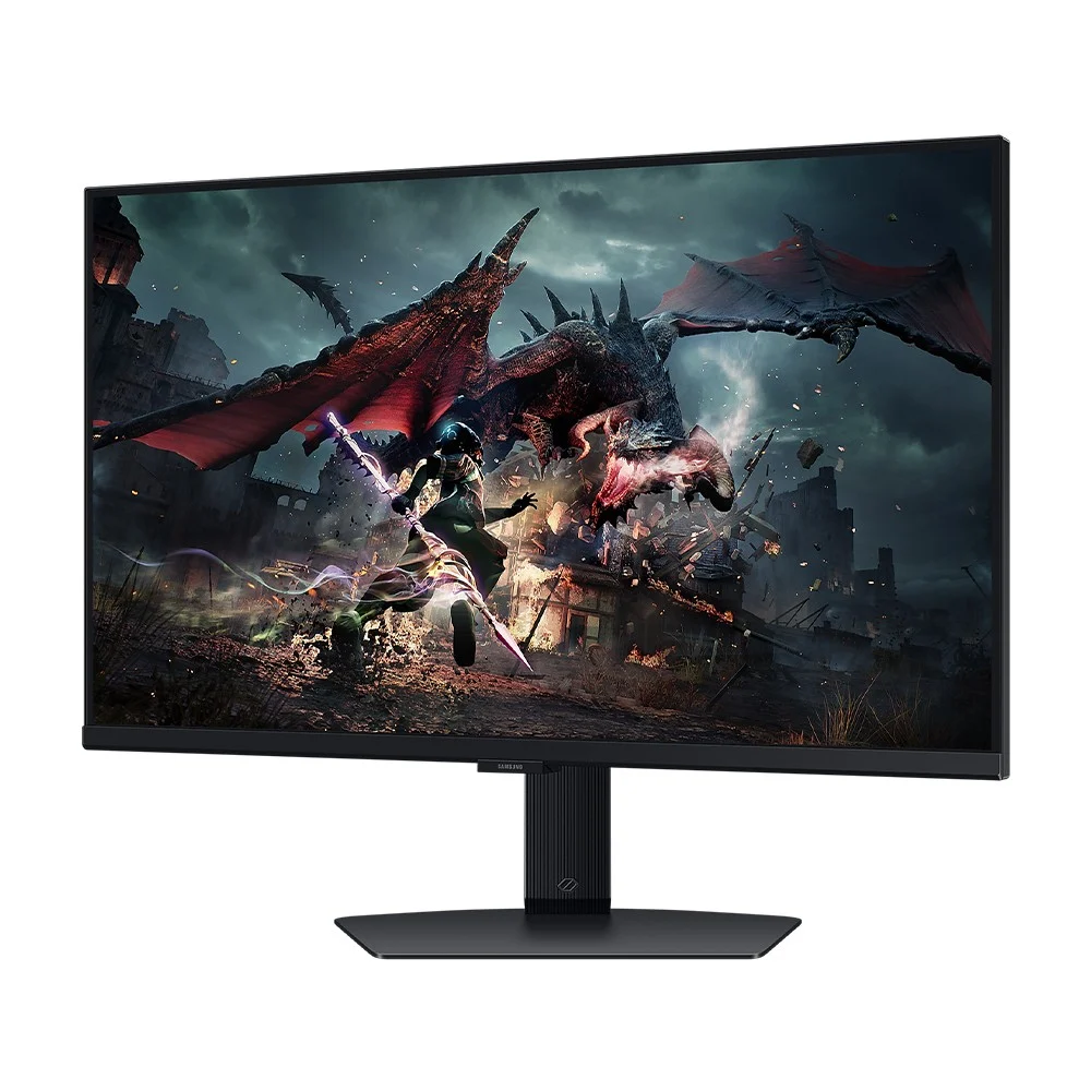 จอมอนิเตอร์ SAMSUNG Odyssey G5 LS27DG502EEXXT Gaming Monitor (IPS 2K 180Hz Pivot AMD FreeSync)